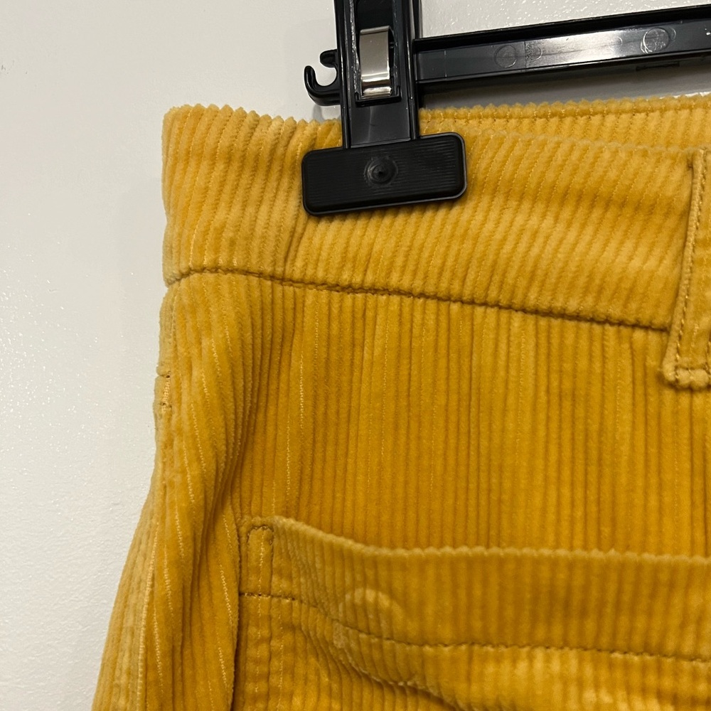 Caprio Mustard Straight Leg Women's Pants - Picture 3 of 6